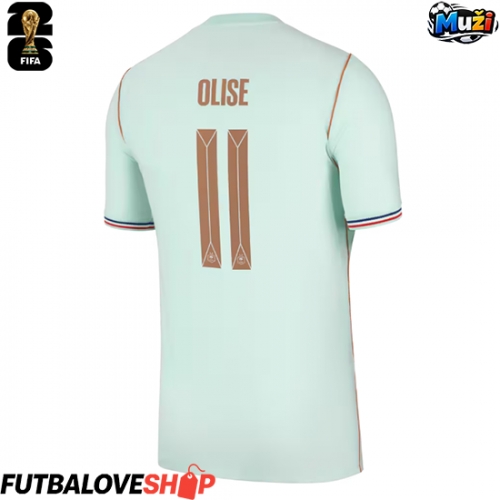 Dres Francúzsko Michael Olise #11 Preč MS 2026 Krátky Rukáv
